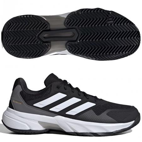 Adidas Courtjam Control M Clay black white 2024