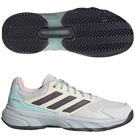 Adidas Courtjam Control M Clay white grey 2024