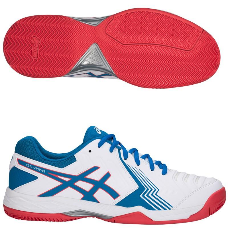 Asics Gel 6 Clay White E706Y-100 - Padel And Help