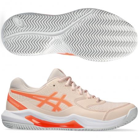 Asics Gel Dedicate 8 Clay pearl pink sun coral 2024