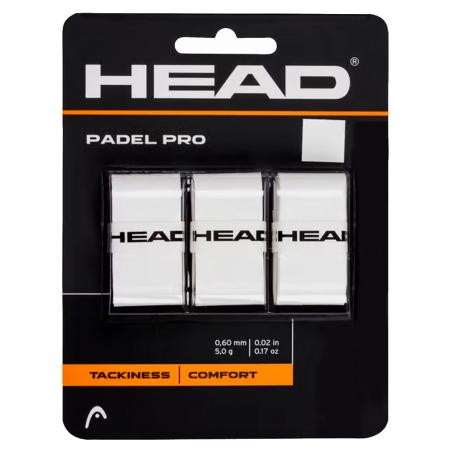 Head Padel Pro 3 Pack white