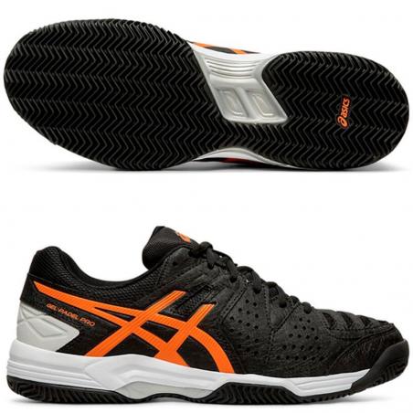 Asics Gel Padel Pro 3 SG Black Flash Coral E511Y-001