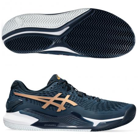 Asics Gel Resolution 9 Clay french blue pure gold 2024