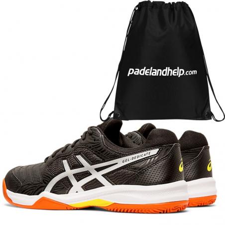 Asics Gel Dedicate 6 Clay Black Silver 1041A080-001