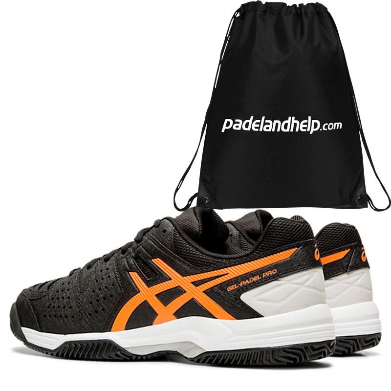 Asics Gel Padel Pro 3 Black Flash Coral - And