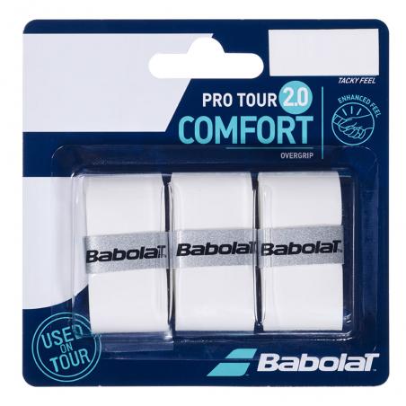 Babolat overgrips Pro Tour 2.0 X3 white