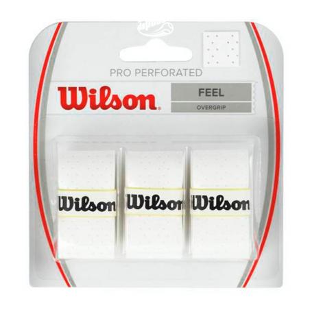 Wilson Overgrips Feel Microperforated White