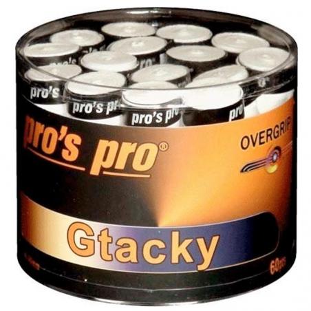 Pros Pro Overgrips Gtacky 60 pack white