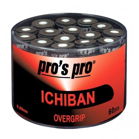 Pros Pro Overgrips Ichiban 60 pack black