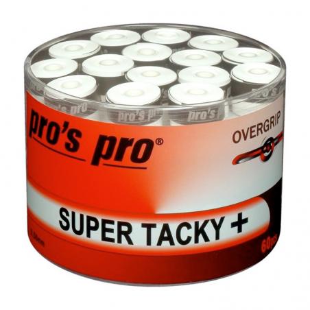 Pros Pro Overgrips Super Tacky Plus 60 pack white