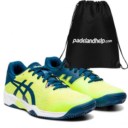 Asics Gel Bela 7 SG Safety Yellow Mako Blue 1044A017-751