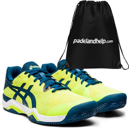 Asics Gel Bela 7 Safety Yellow Mako Blue 1041A095-751