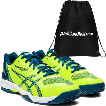 Gel Padel Exclusive 5 SG Safety Yellow 1041A005-752 - And Help