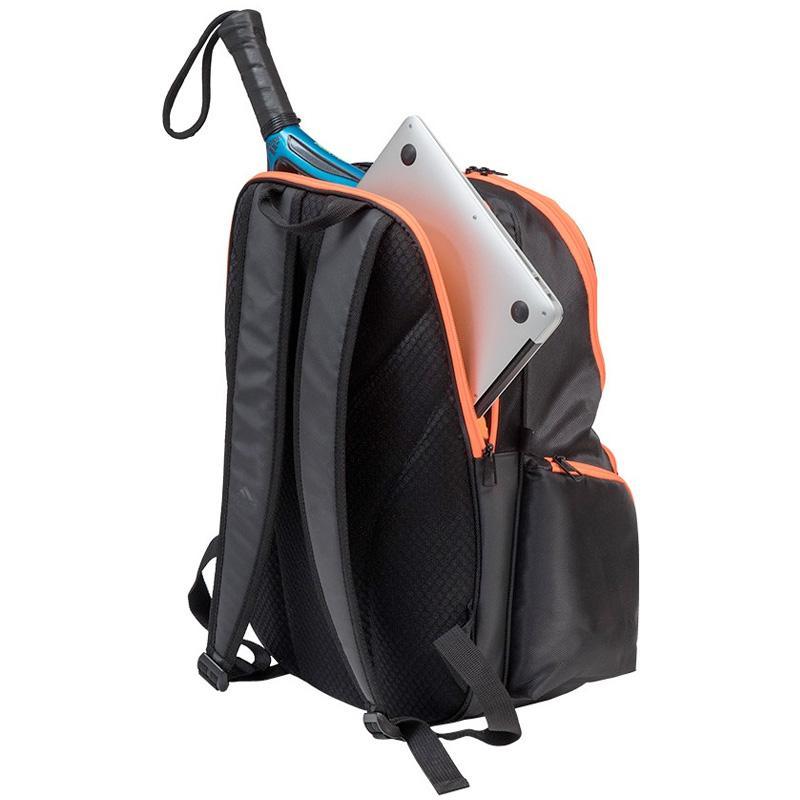 adidas backpack orange and black