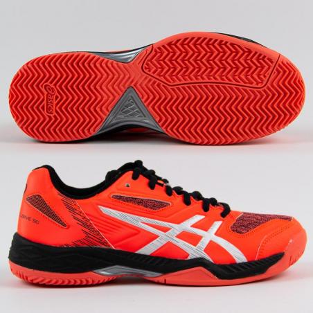 Asics Gel Padel Exclusive 5 SG Flash Coral White 1042A004-702