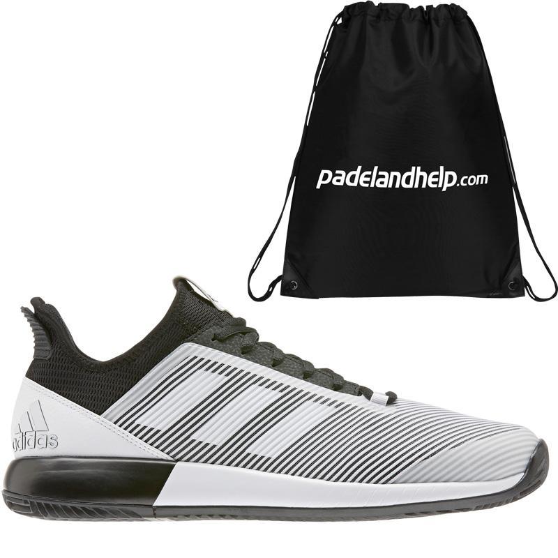 Inyección Kilómetros tiburón Adidas Defiant Bounce 2 M Black White 2020 - Padel And Help