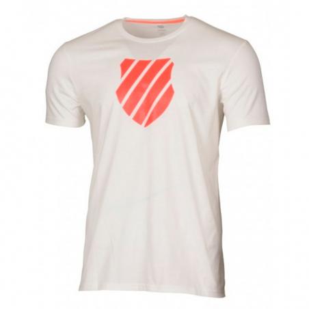 Kswiss T-shirt Logo White Blazen 2018