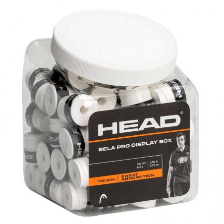 Head Overgrips Bela Pro 60 pack Display White