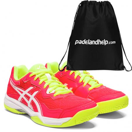 Asics Gel Padel Pro 4 Laser Pink White 2020