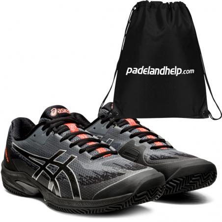 Asics Gel Court Speed FF Clay L.E. Black Sunrise Red 2020