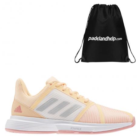 Comprar zapatillas Adidas CourtJam Mujer Acid Orange Silver 2021 - And