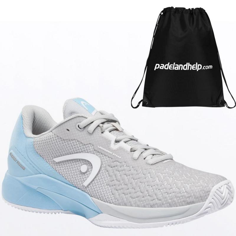 Buy Head Revolt Pro 3.5 Clay Women Gray 2021 shoes for women - Padel And  Help
