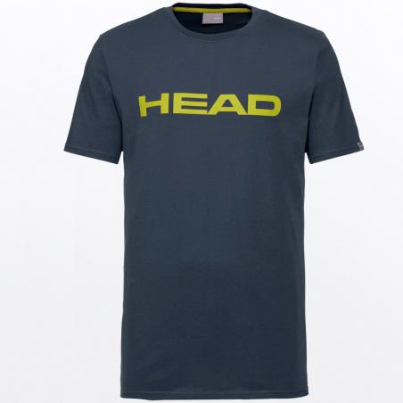 Camiseta Head T-shirt Club Ivan Men Azul Amarilla