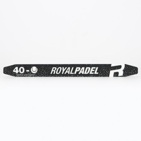 Royal Padel Protector Black Letters White
