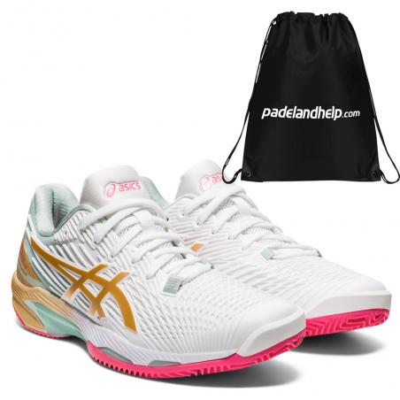 Asics Solution Speed FF 2 L.E. Woman White Champagne 2021