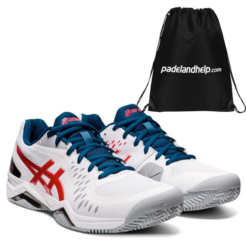Buy Asics Gel Challenger 12 Clay White 2021 sneakers - Padel And Help