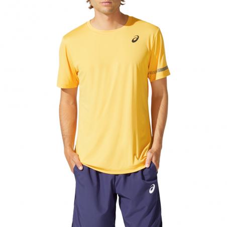 Asics T-shirt Court SS TEE Tiger Yellow