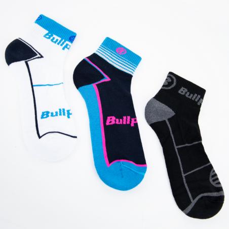 Bullpadel Socks BP2105 Short Pack 3 Colores