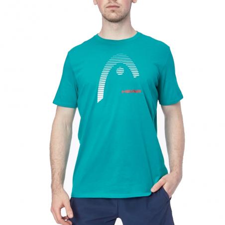 Head T-shirt Club Carl Men Turquoise