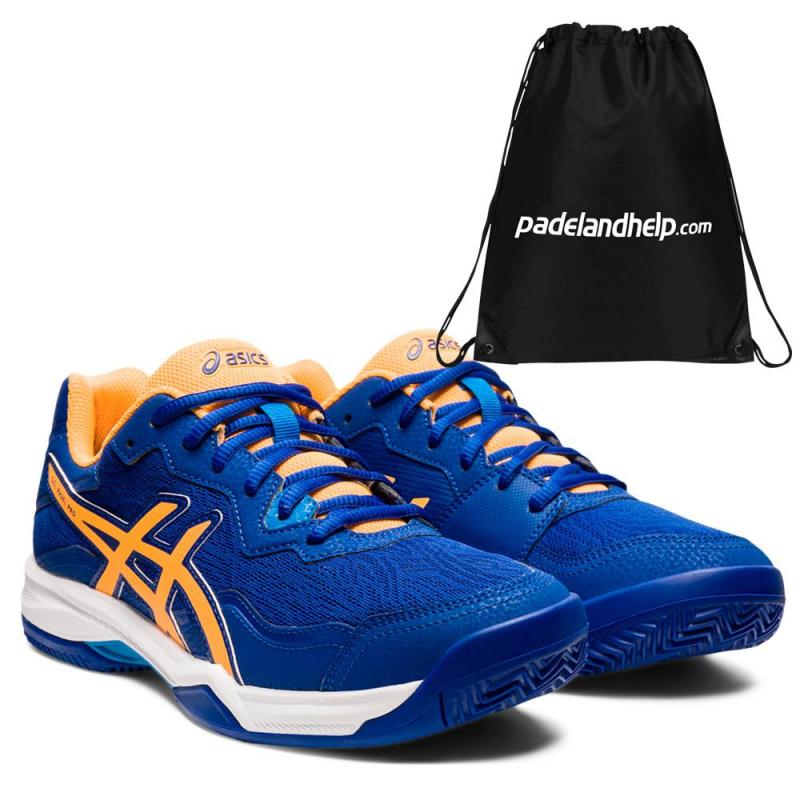 asics blue orange