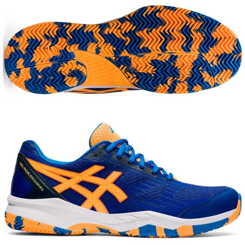 asics blue orange