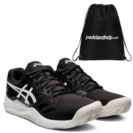 Asics Gel Challenger 13 Clay Black White