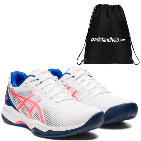 Asics Gel Game 8 Clay White Blazing Coral