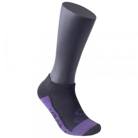Calcetines Vibor-a Ankle Black Purple