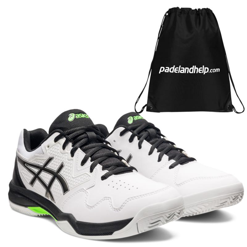Buy Asics Gel Dedicate 7 Clay White Gunmetal sneakers - Padel And Help