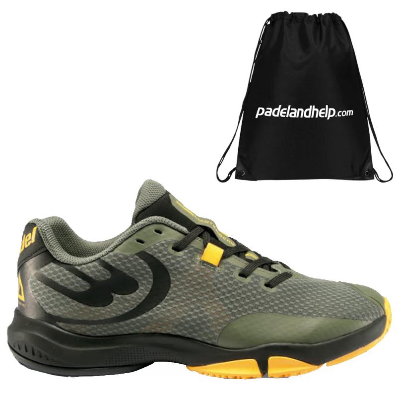Comprar zaaptillas Bullpadel Vertex Hybrid Fly 21 Kaki - Padel And Help