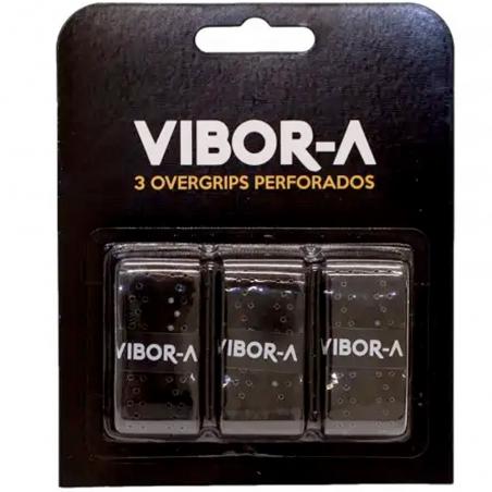 Overgrips Vibora Pro perforated x3 black