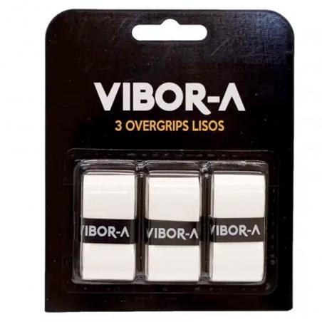 Overgrips Vibora Pro liso x3 blanco