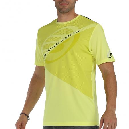 Camiseta Bullpadel Kareni Sulphur Yellow