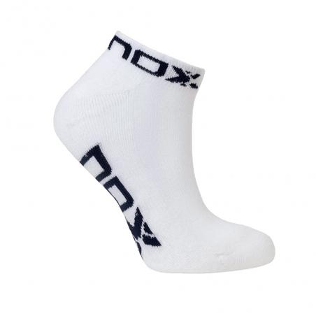 Nox ankle socks W white Logo Navy Blue
