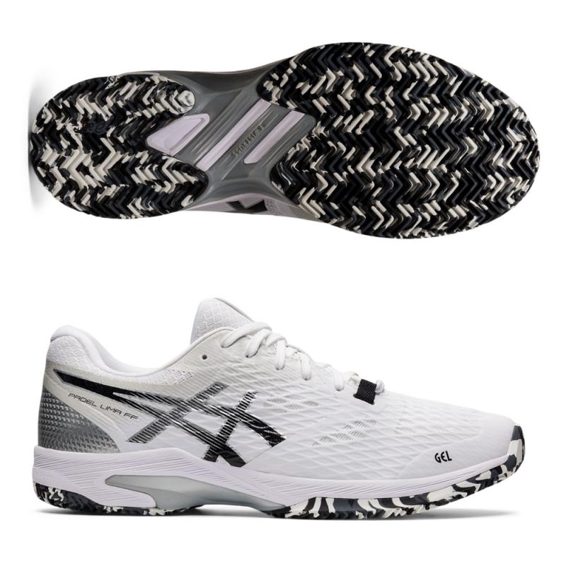 Dar Bueno campana Comprar zapatillas Asics Gel Padel Lima FF White Black - Padel And Help