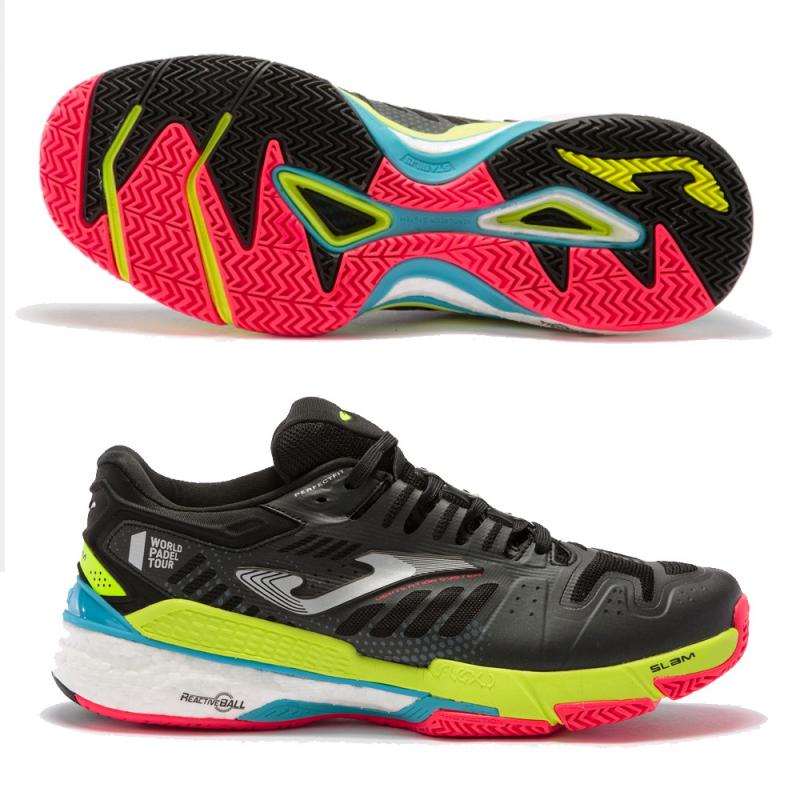 Comprar zapatillas Joma SLAM MEN 2101 Negras - Padel And Help