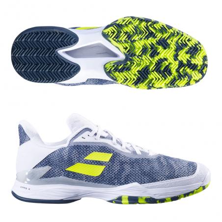 Babolat Jet Tere Clay Men White Dark Blue