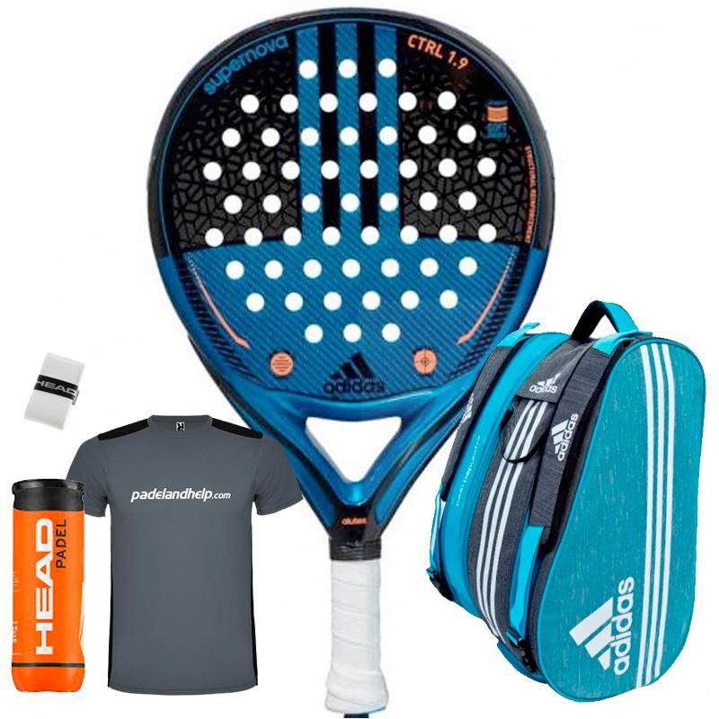 Pack Adidas Control 1.9 + Paletero 2019 - Padel And Help