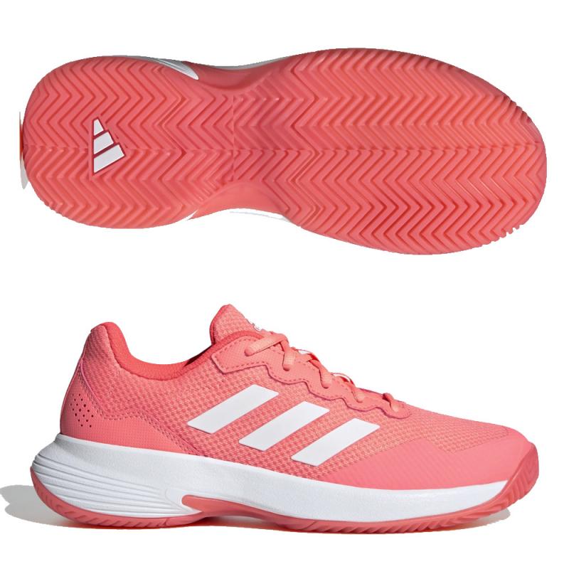 Comprar zapatillas Adidas Game Court Acid Red White - Padel And Help