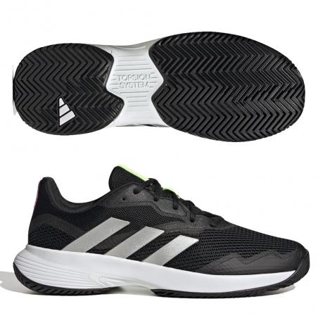 Adidas Courtjam Control M core black silver white